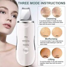 Ultrasonic MUYE 8815  skin cleansing and exfoliation device