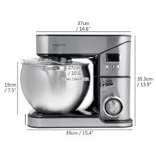 Sokany SC-623E Digital 10L, 2000W Dough Mixer Knead with Roller Digital