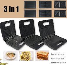 Sokany SK-KJ-303 in 1 Sandwich Maker 4 Slices , 750W