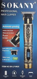 Sokany LF-9925 Electric Hair Clipper – 600mAh Lithium, Compact & Powerful