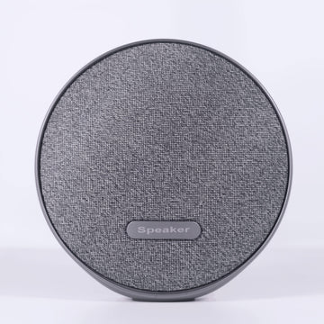 I-CONX I500 portable wireless fabric Bluetooth speaker in gray