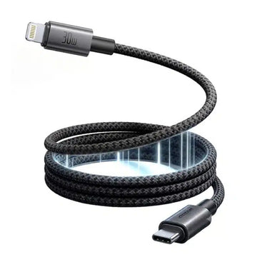 كابل شحن JOYROOM S-A65 مغناطيسي قابل للطي والشحن السريع Type-C إلى Lightning بطول 1.2 متر ⚡