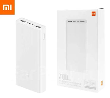 Xiaomi MI Original Power Bank 20000mAh – باور بانك شاومي أصلي سعة 20000 مللي أمبير