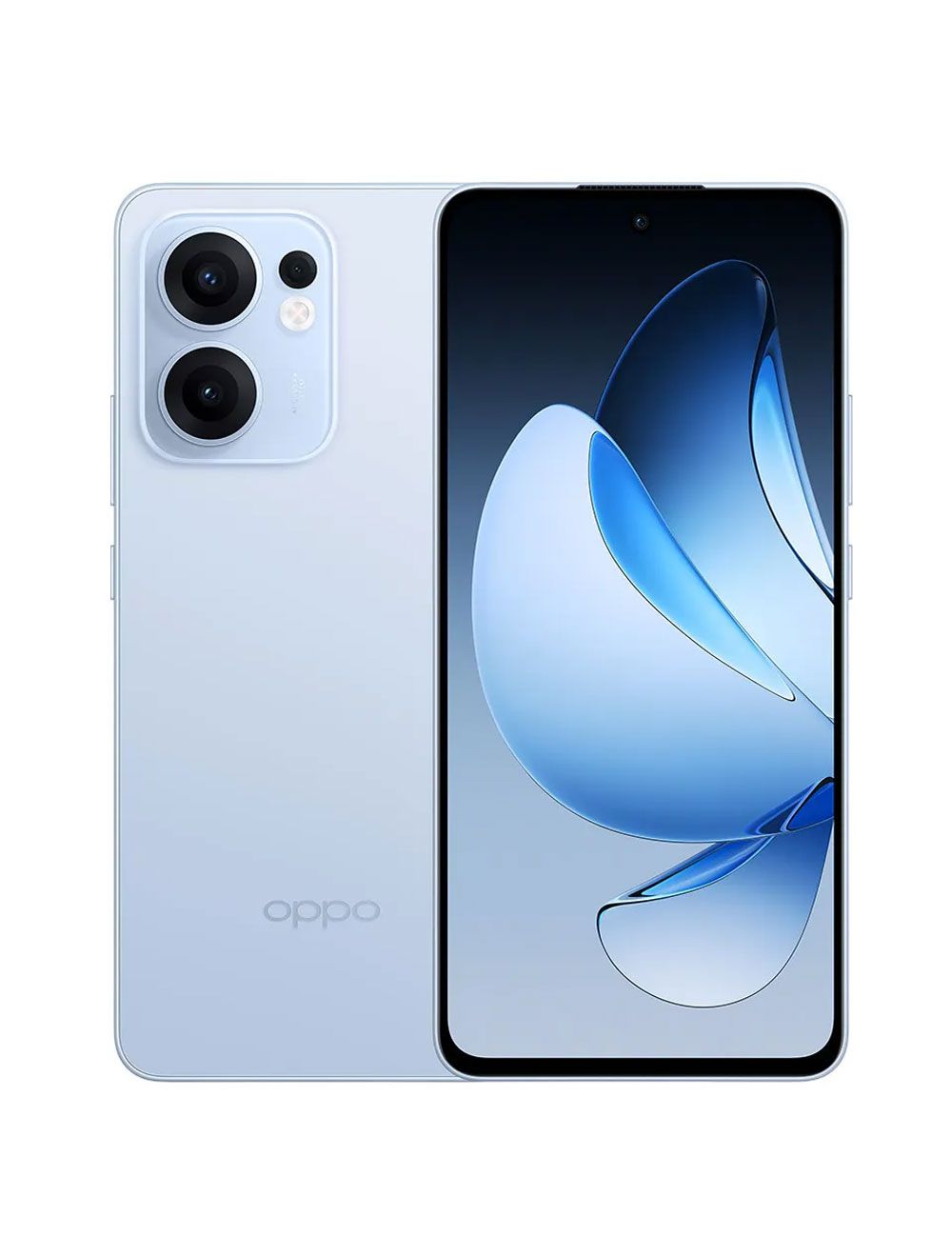 Oppo Reno 13 F 5G, 256 GB with 12 GB of RAM, 6.67 inches with a resolution of 1080x2400 with a small punch hole