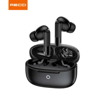 Recci REP W97 Celestial Music Wireless Earbuds Black Color سماعات أذن لاسلكية Recci REP W97 Celestial Music لون أسود